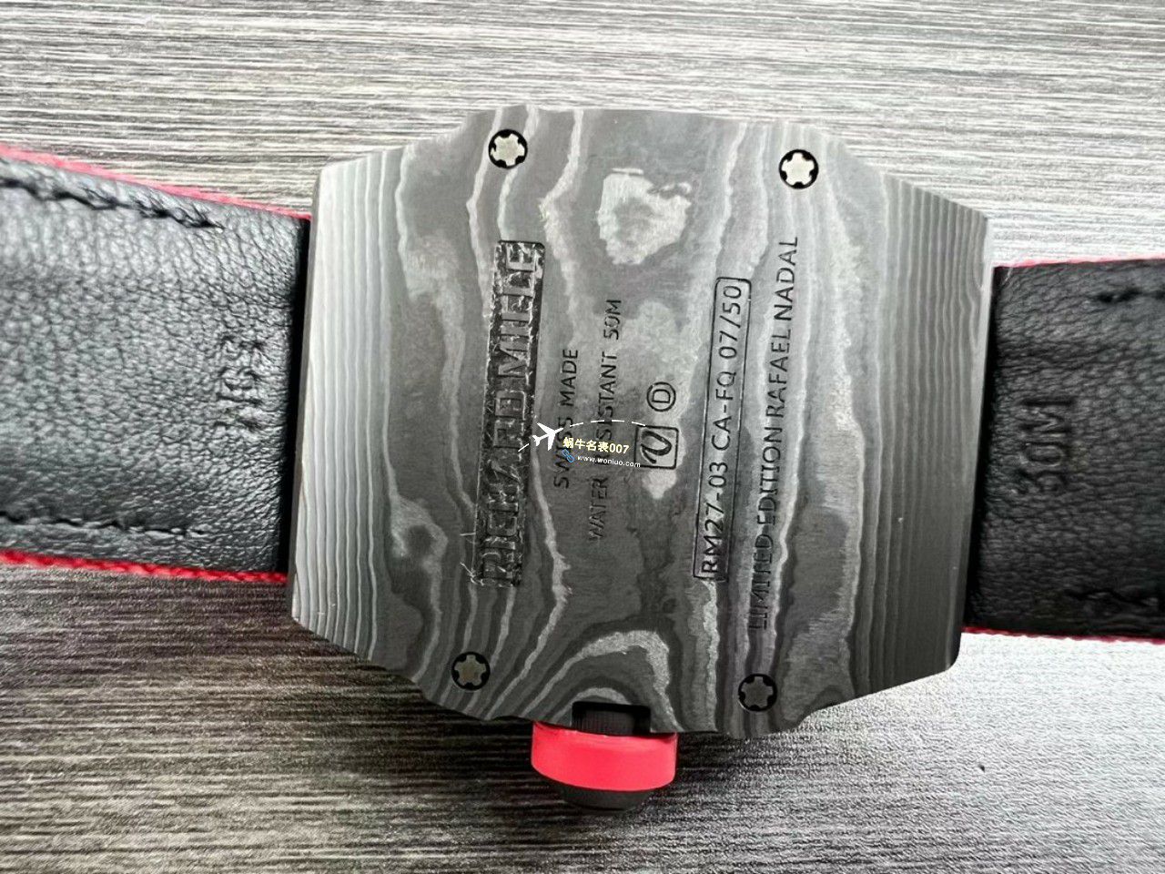 BBR Factory  Perfect  Replica  RICHARD MILLE 西班牙公牛 Replica RM27-03 Tourbillon  Movement NTPT carbon fiber  watchcase  Watches  / BBRRM27-03
