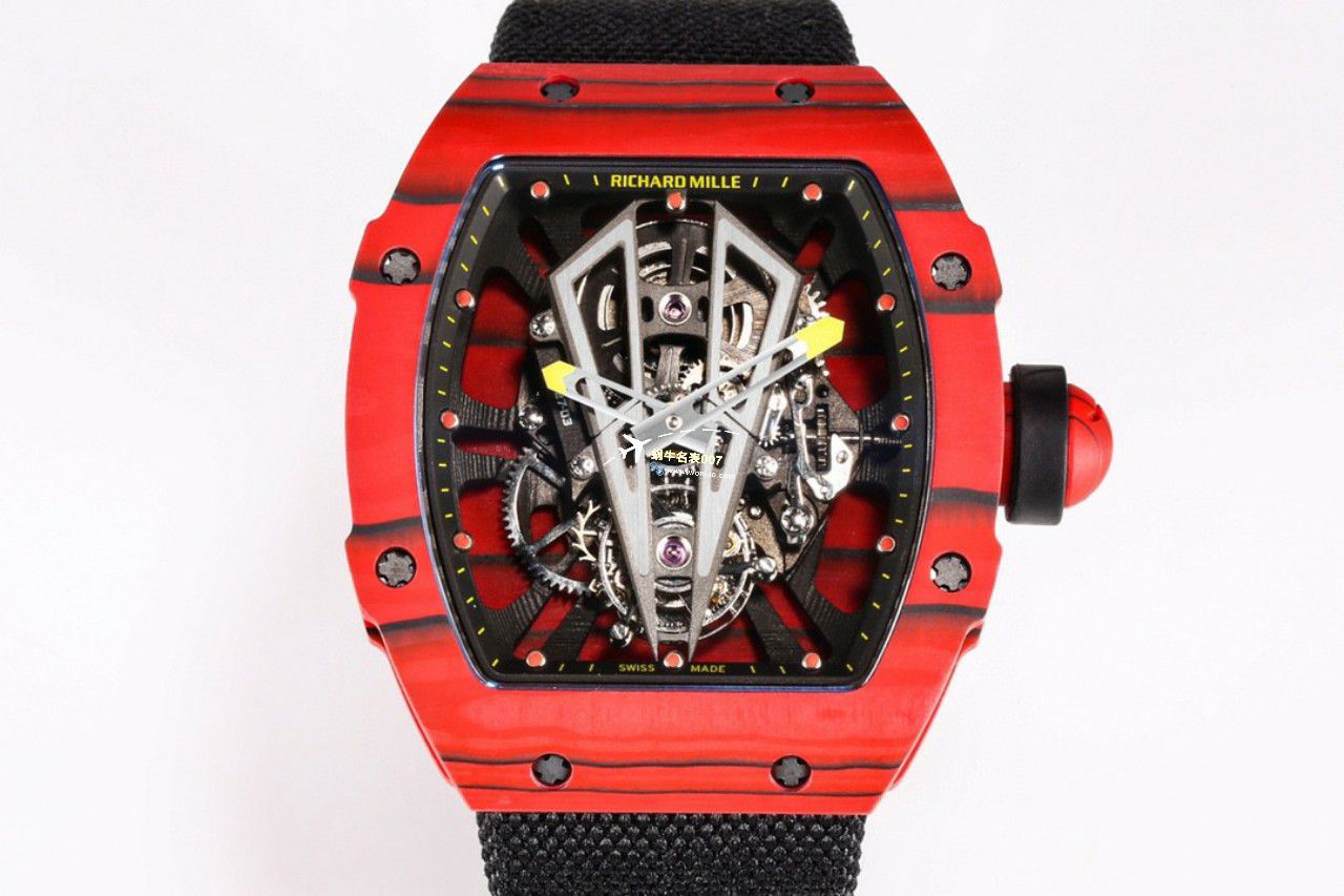 BBR Factory  Perfect  Replica  RICHARD MILLE 西班牙公牛 Replica RM27-03 Tourbillon  Movement NTPT carbon fiber  watchcase  Watches  / BBRRM27-03