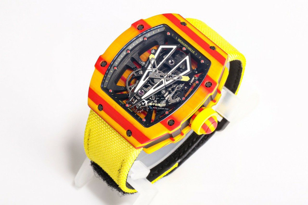 BBR Factory  Perfect  Replica  RICHARD MILLE 西班牙公牛 Replica RM27-03 Tourbillon  Movement NTPT carbon fiber  watchcase  Watches  / BBRRM27-03