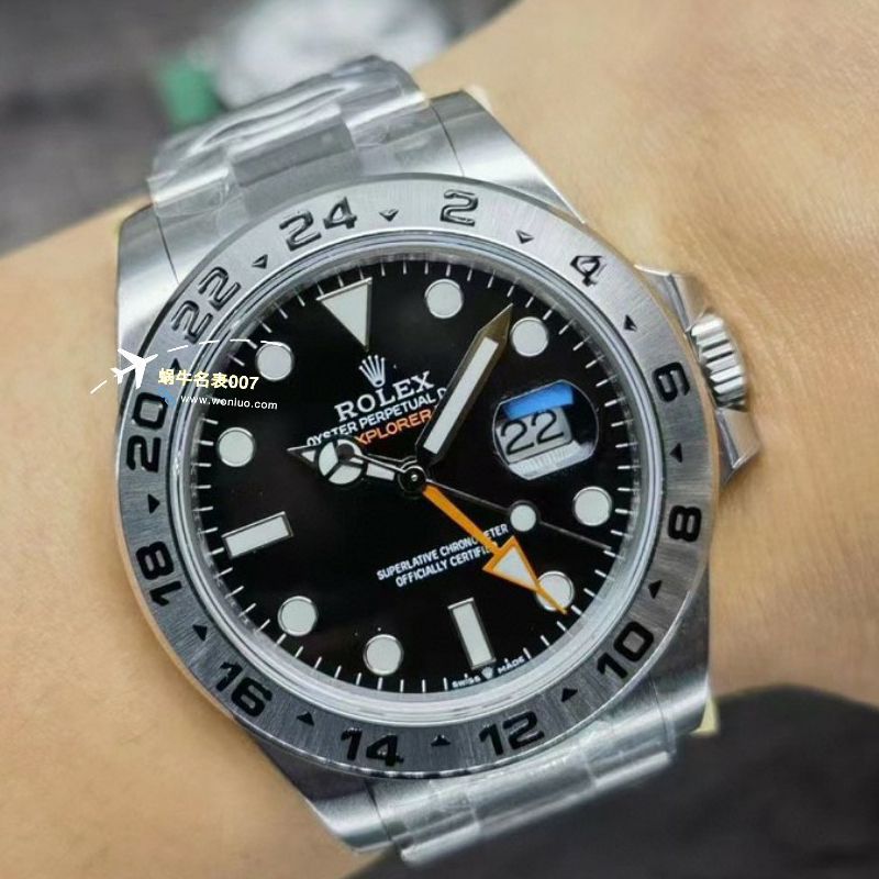 JVS Perfect  top  Replica Watches  Rolex 探险家二代 Replica 216570-77210和m216570-0001 wrist watches 