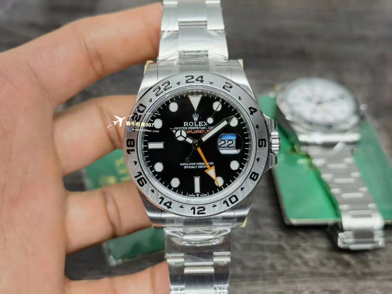 JVS Perfect  top  Replica Watches  Rolex 探险家二代 Replica 216570-77210和m216570-0001 wrist watches  / R766