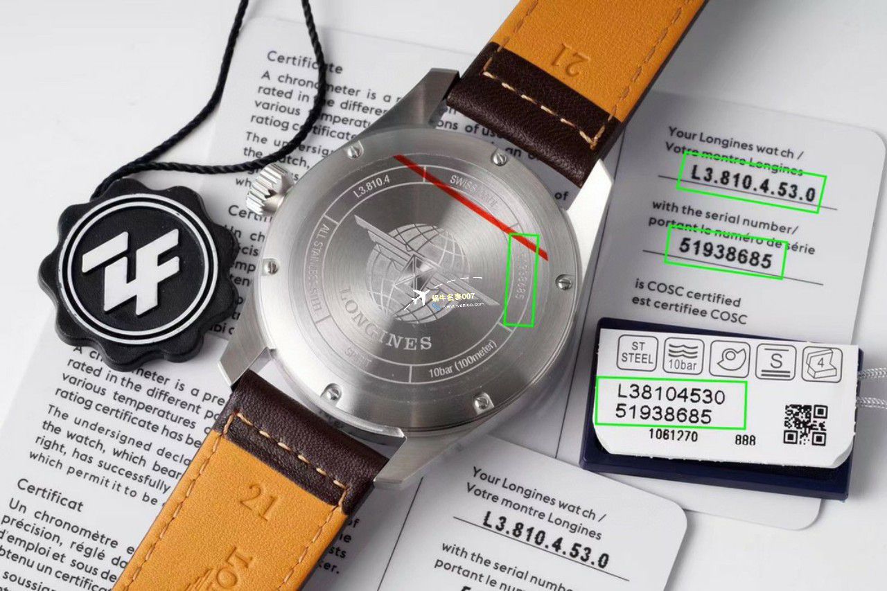 ZF Factory  Perfect  High quality  Replica Watches  Longines 运动系列L3.410.4.93.0，L3.410.4.63.6，L3.410.4.53.6 wrist watches  / L177