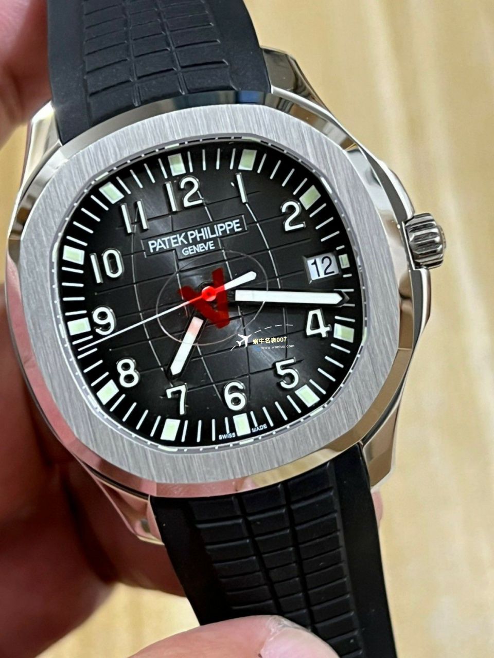 3K Factory  Perfect  Replica Copy  Watches  PATEK PHILIPPE AQUANAUT手雷5167R-001一体 Movement 升级版 wrist watches  / BD371