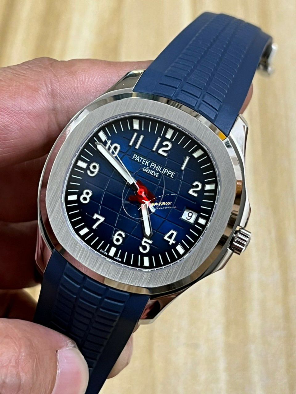 3K Factory  Perfect  Replica Copy  Watches  PATEK PHILIPPE AQUANAUT手雷5167R-001一体 Movement 升级版 wrist watches  / BD371
