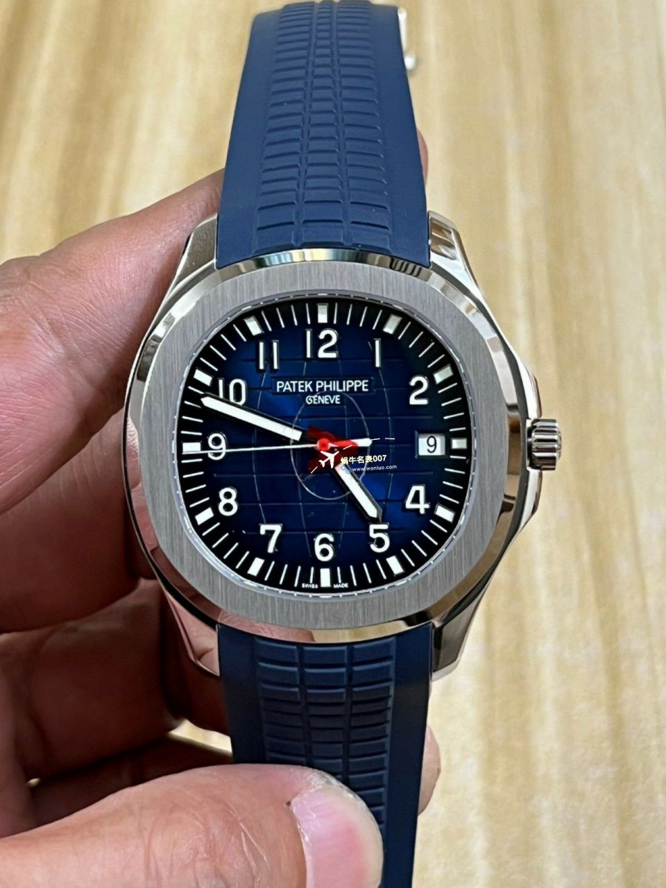 3K Factory  Perfect  Replica Copy  Watches  PATEK PHILIPPE AQUANAUT手雷5167R-001一体 Movement 升级版 wrist watches  / BD371