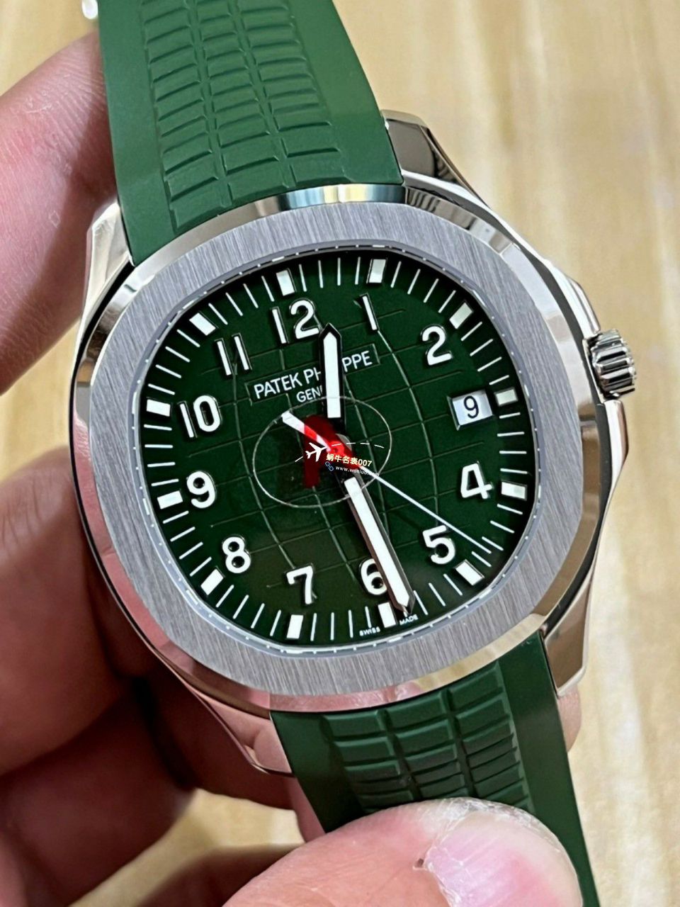 3K Factory  Perfect  Replica Copy  Watches  PATEK PHILIPPE AQUANAUT手雷5167R-001一体 Movement 升级版 wrist watches  / BD371