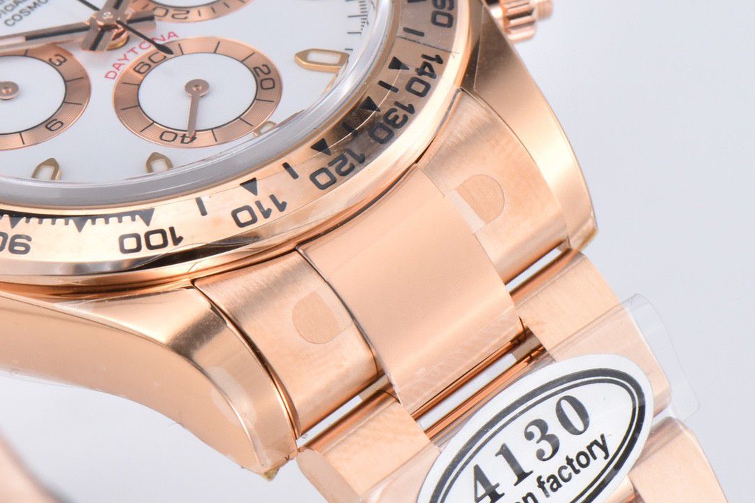  Video analysis clean Factory 4130 Movement  Rolex  Ditongna 熊猫迪m116500ln-0001等 top  Perfect  Replica Watches  / R763