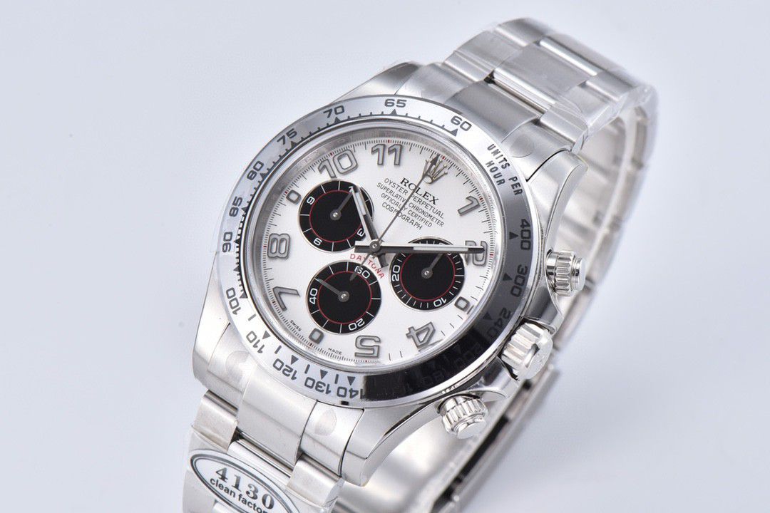  Video analysis clean Factory 4130 Movement  Rolex  Ditongna 熊猫迪m116500ln-0001等 top  Perfect  Replica Watches  / R763