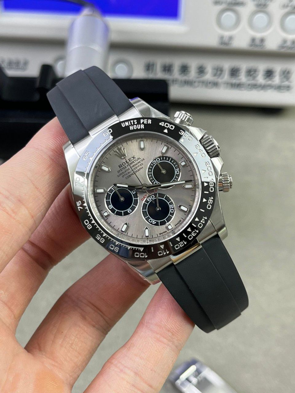  Video analysis clean Factory 4130 Movement  Rolex  Ditongna 熊猫迪m116500ln-0001等 top  Perfect  Replica Watches  / R763