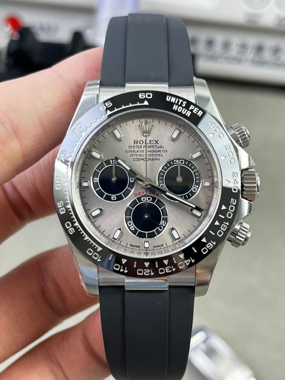  Video analysis clean Factory 4130 Movement  Rolex  Ditongna 熊猫迪m116500ln-0001等 top  Perfect  Replica Watches  / R763