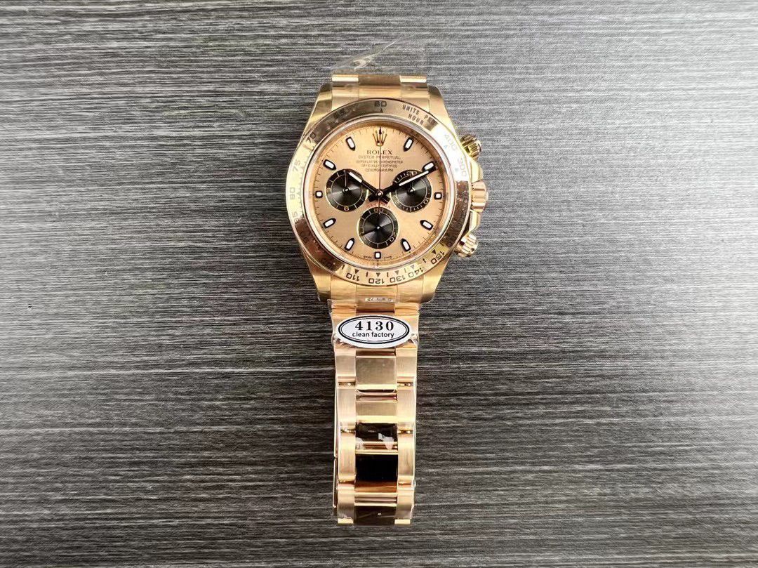  Video analysis clean Factory 4130 Movement  Rolex  Ditongna 熊猫迪m116500ln-0001等 top  Perfect  Replica Watches  / R763
