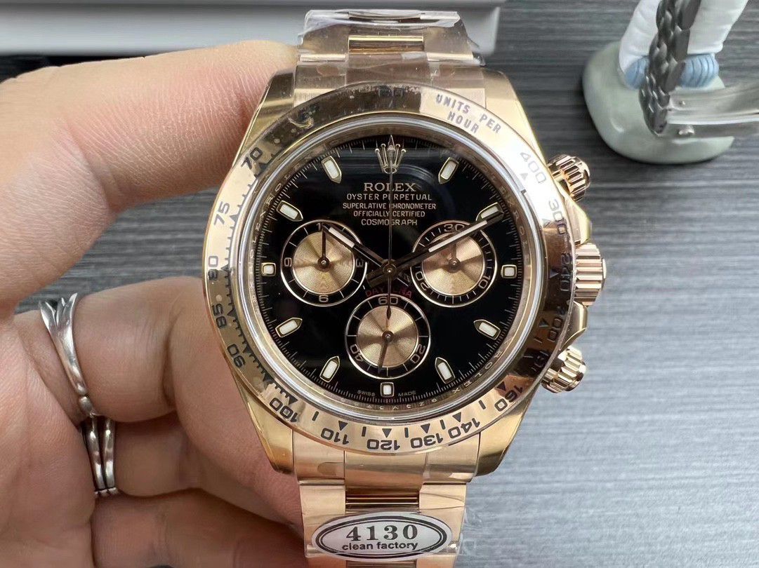  Video analysis clean Factory 4130 Movement  Rolex  Ditongna 熊猫迪m116500ln-0001等 top  Perfect  Replica Watches  / R763