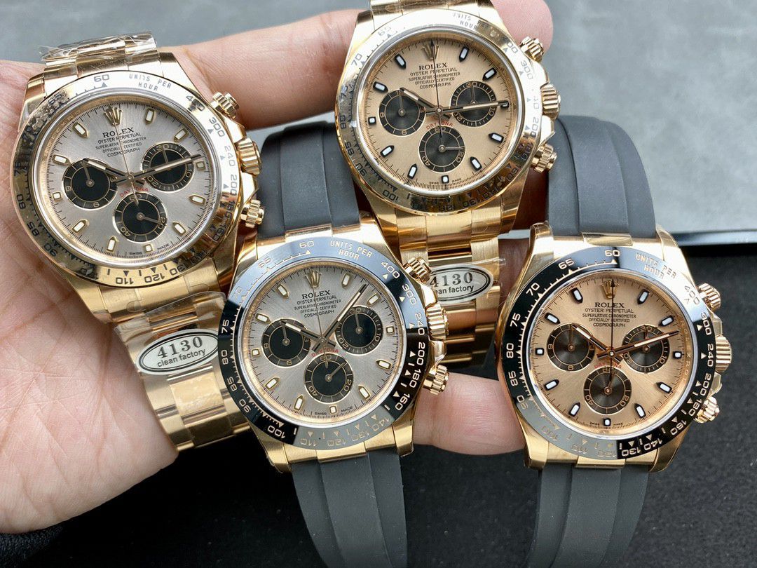  Video analysis clean Factory 4130 Movement  Rolex  Ditongna 熊猫迪m116500ln-0001等 top  Perfect  Replica Watches  / R763