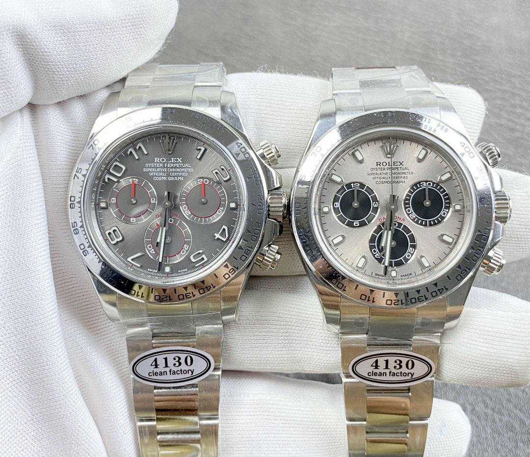  Video analysis clean Factory 4130 Movement  Rolex  Ditongna 熊猫迪m116500ln-0001等 top  Perfect  Replica Watches  / R763