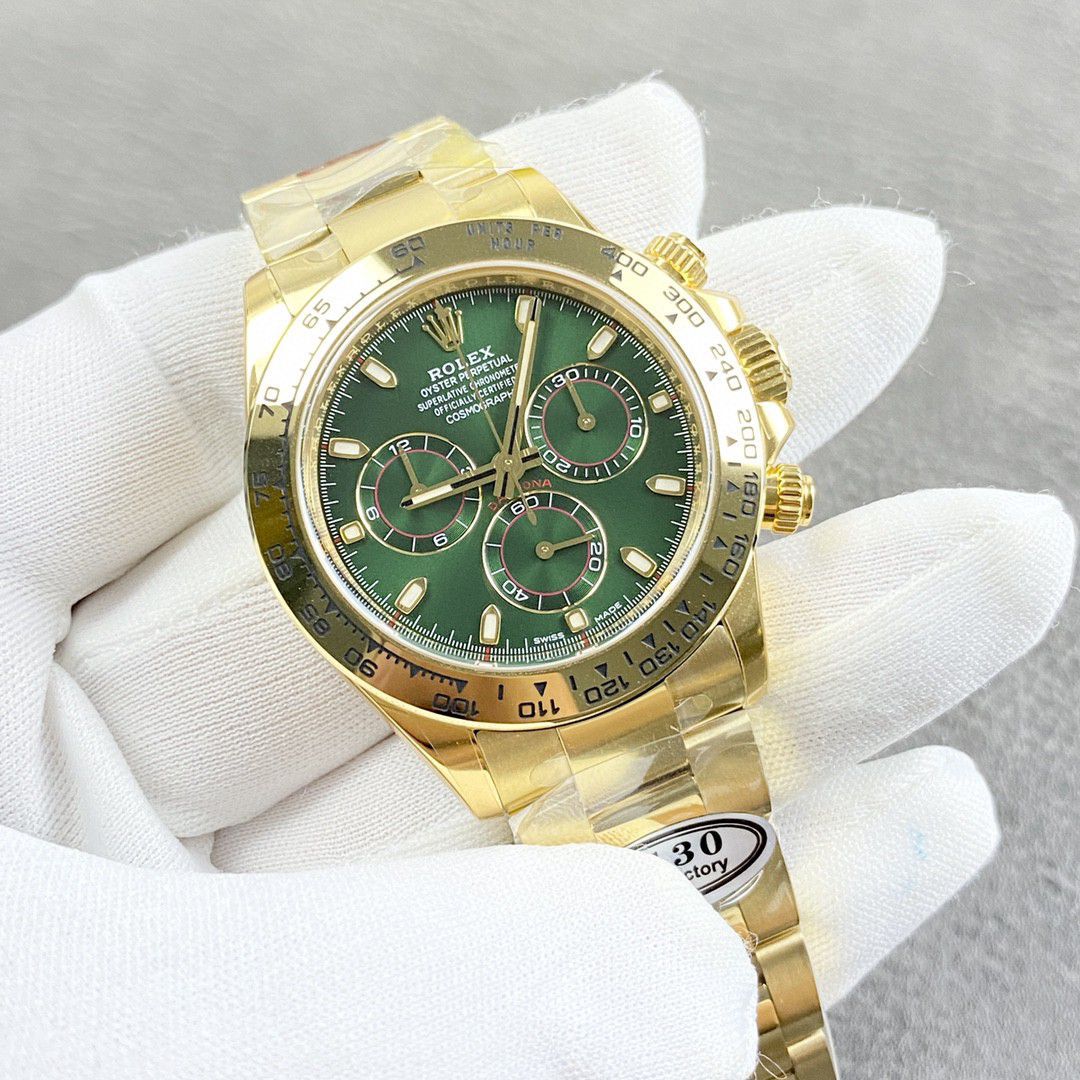  Video analysis clean Factory 4130 Movement  Rolex  Ditongna 熊猫迪m116500ln-0001等 top  Perfect  Replica Watches  / R763