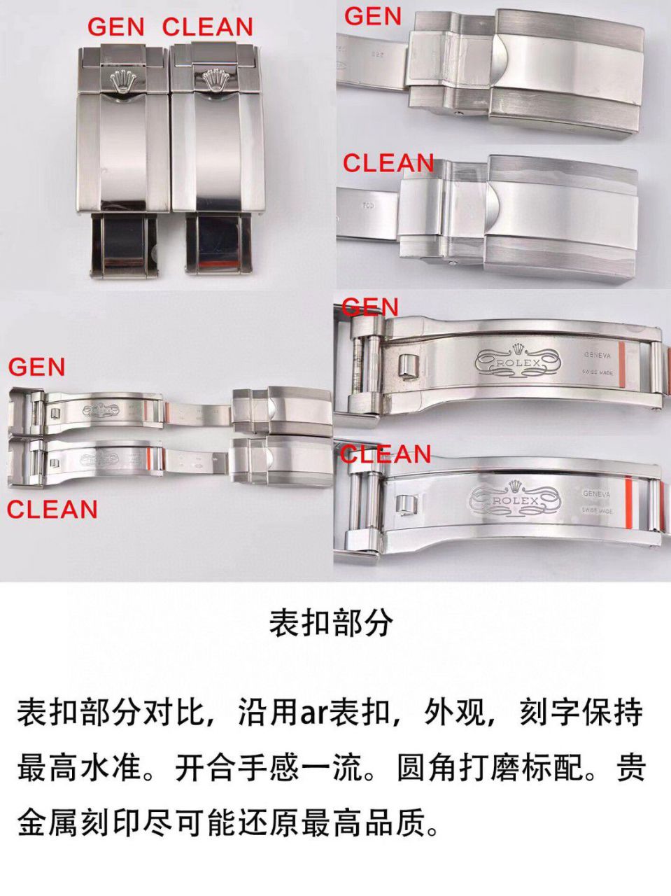  Video analysis clean Factory 4130 Movement  Rolex  Ditongna 熊猫迪m116500ln-0001等 top  Perfect  Replica Watches  / R763