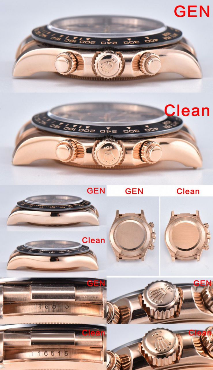  Video analysis clean Factory 4130 Movement  Rolex  Ditongna 熊猫迪m116500ln-0001等 top  Perfect  Replica Watches  / R763