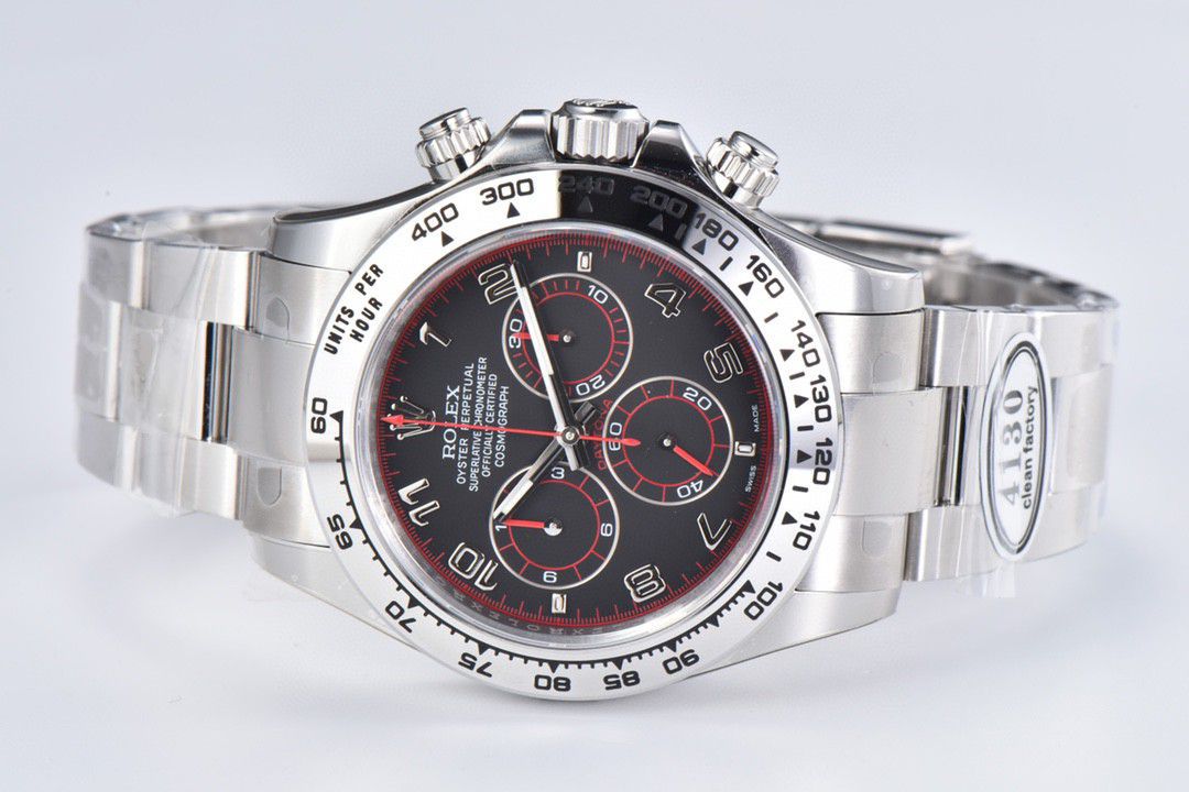  Video analysis clean Factory 4130 Movement  Rolex  Ditongna 熊猫迪m116500ln-0001等 top  Perfect  Replica Watches  / R763
