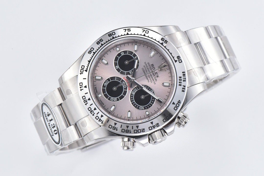  Video analysis clean Factory 4130 Movement  Rolex  Ditongna 熊猫迪m116500ln-0001等 top  Perfect  Replica Watches  / R763