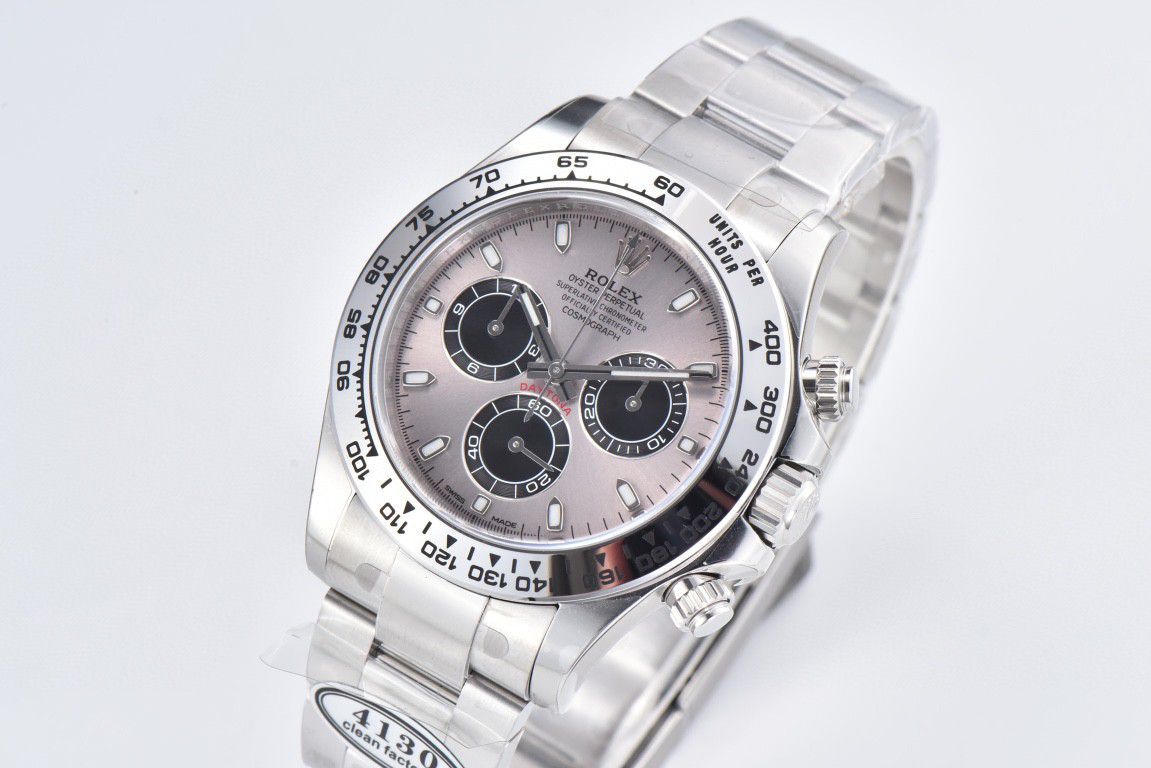  Video analysis clean Factory 4130 Movement  Rolex  Ditongna 熊猫迪m116500ln-0001等 top  Perfect  Replica Watches  / R763