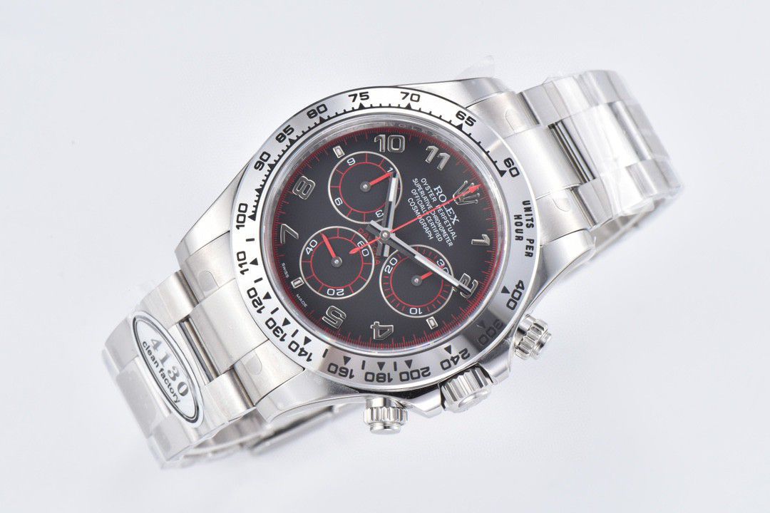  Video analysis clean Factory 4130 Movement  Rolex  Ditongna 熊猫迪m116500ln-0001等 top  Perfect  Replica Watches  / R763