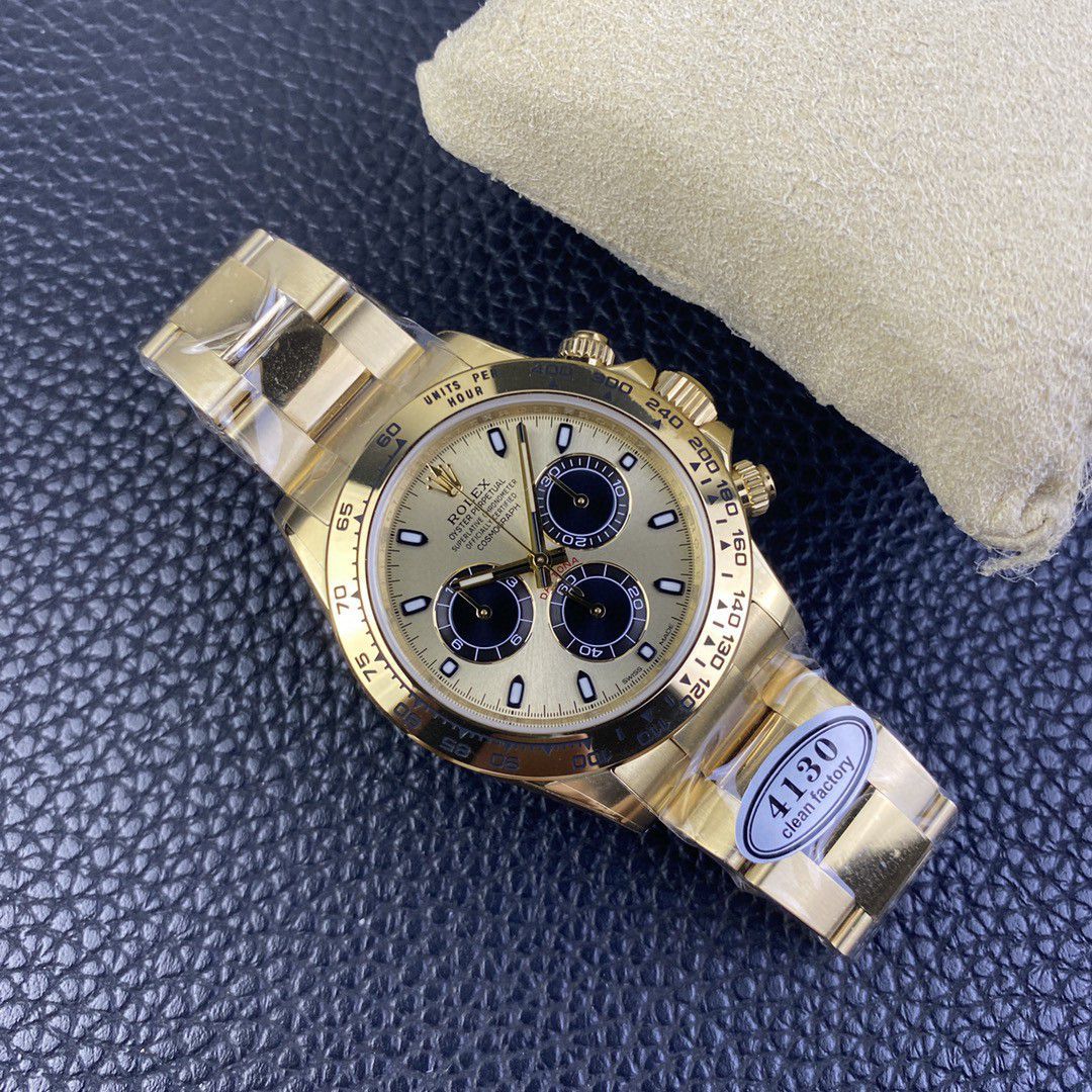  Video analysis clean Factory 4130 Movement  Rolex  Ditongna 熊猫迪m116500ln-0001等 top  Perfect  Replica Watches  / R763