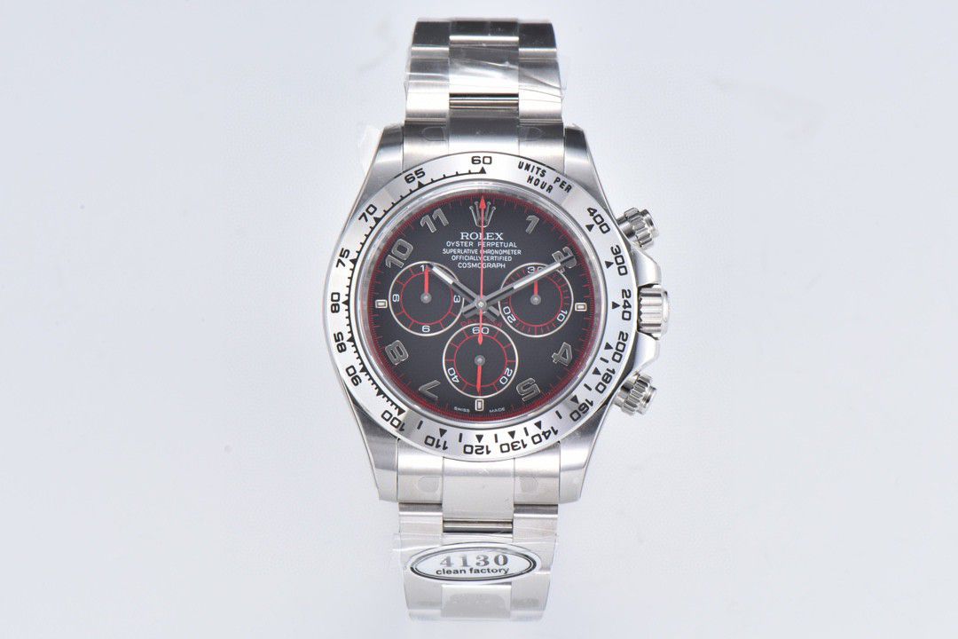  Video analysis clean Factory 4130 Movement  Rolex  Ditongna 熊猫迪m116500ln-0001等 top  Perfect  Replica Watches  / R763