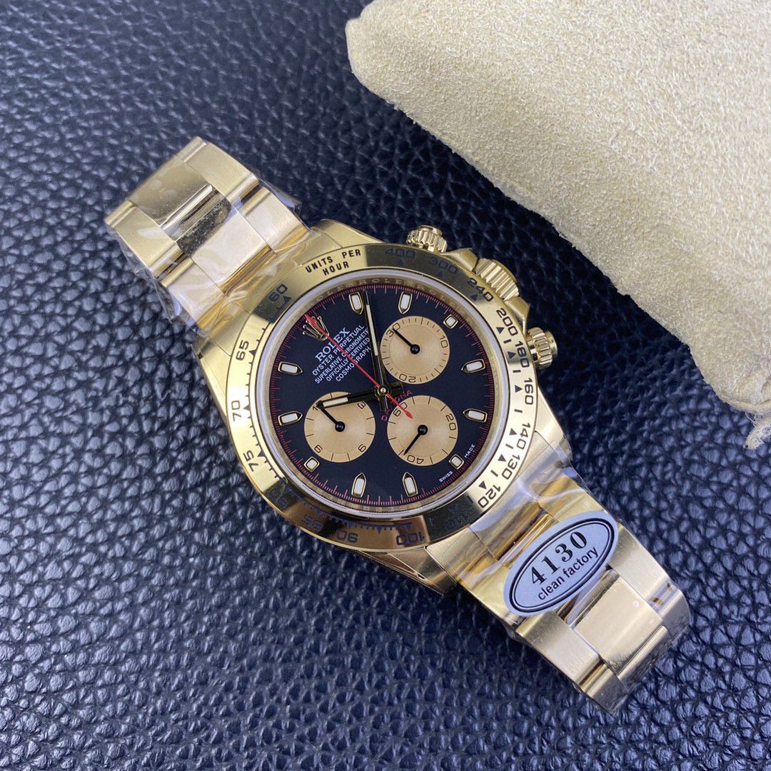 Video analysis clean Factory 4130 Movement  Rolex  Ditongna 熊猫迪m116500ln-0001等 top  Perfect  Replica Watches  / R763
