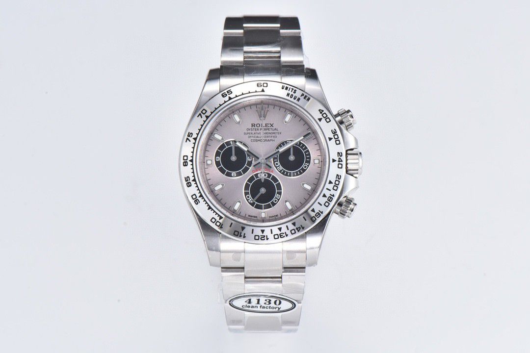  Video analysis clean Factory 4130 Movement  Rolex  Ditongna 熊猫迪m116500ln-0001等 top  Perfect  Replica Watches  / R763