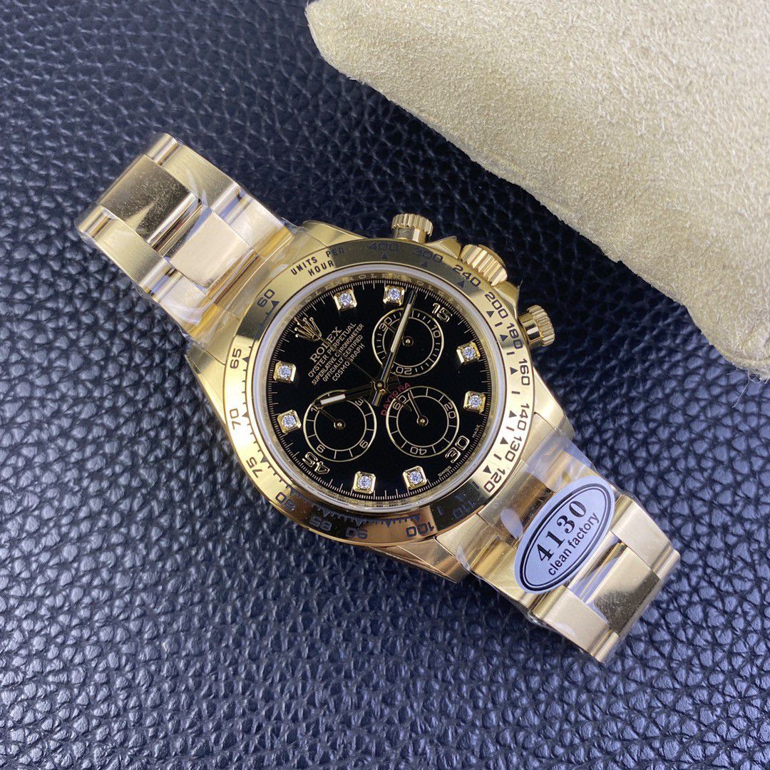  Video analysis clean Factory 4130 Movement  Rolex  Ditongna 熊猫迪m116500ln-0001等 top  Perfect  Replica Watches  / R763