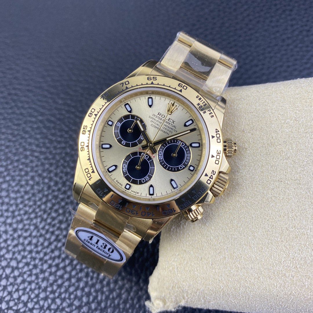  Video analysis clean Factory 4130 Movement  Rolex  Ditongna 熊猫迪m116500ln-0001等 top  Perfect  Replica Watches  / R763