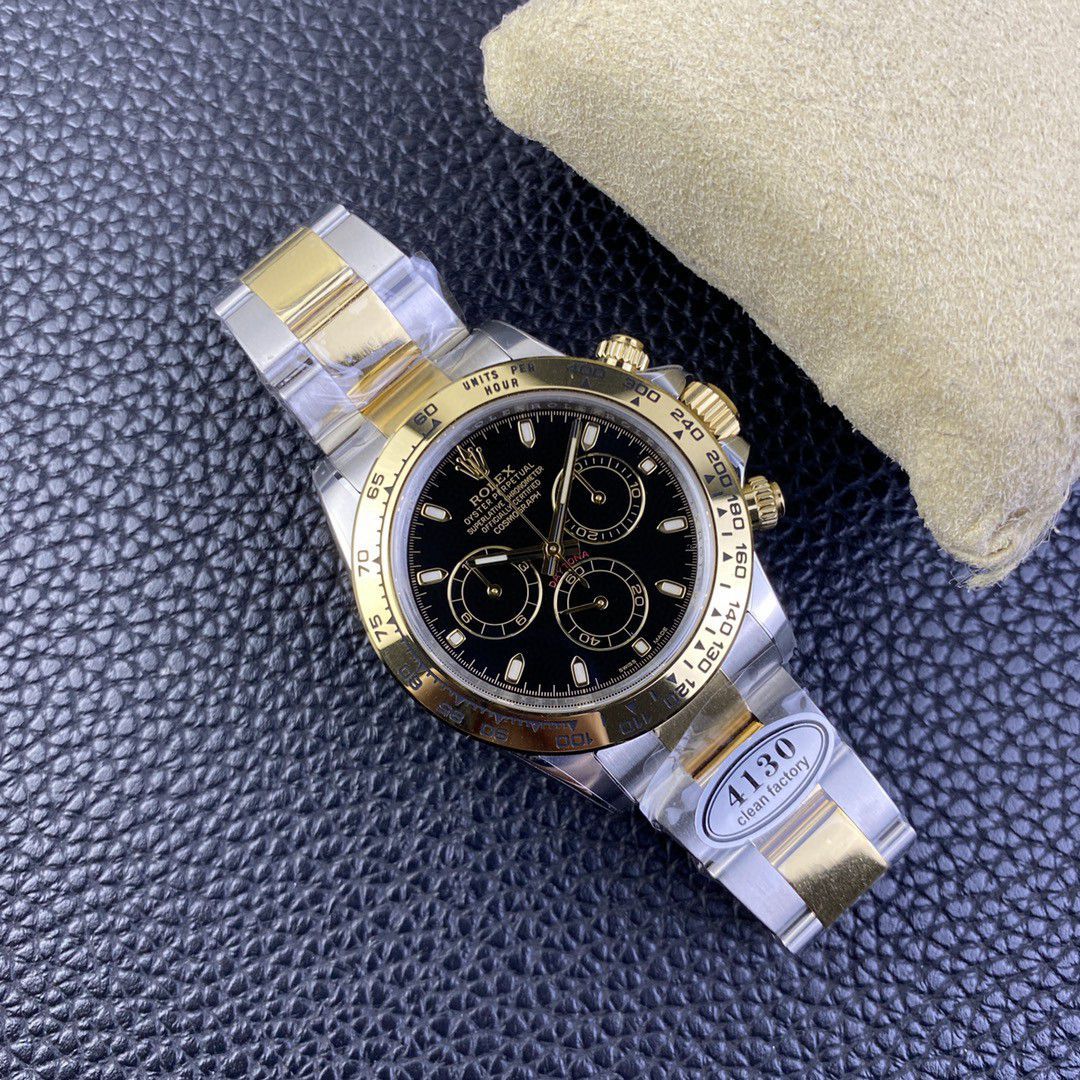  Video analysis clean Factory 4130 Movement  Rolex  Ditongna 熊猫迪m116500ln-0001等 top  Perfect  Replica Watches  / R763