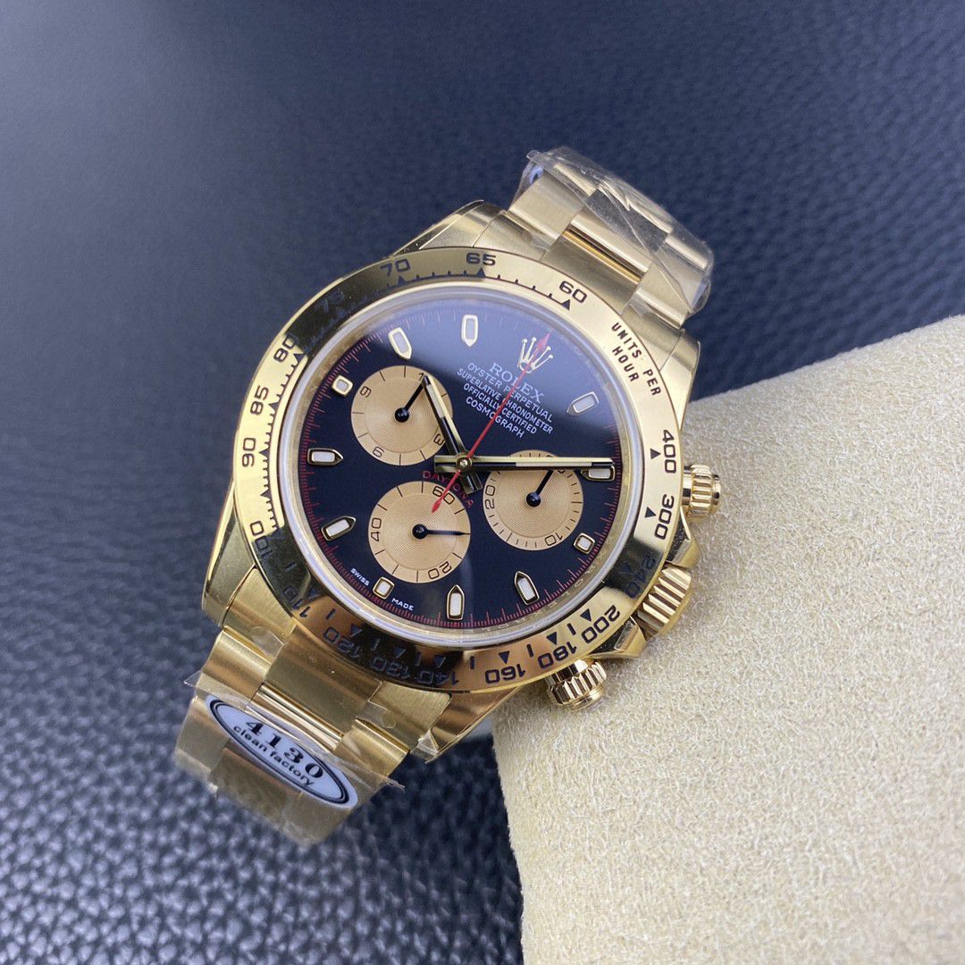  Video analysis clean Factory 4130 Movement  Rolex  Ditongna 熊猫迪m116500ln-0001等 top  Perfect  Replica Watches  / R763