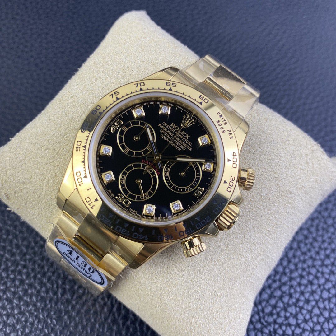  Video analysis clean Factory 4130 Movement  Rolex  Ditongna 熊猫迪m116500ln-0001等 top  Perfect  Replica Watches  / R763