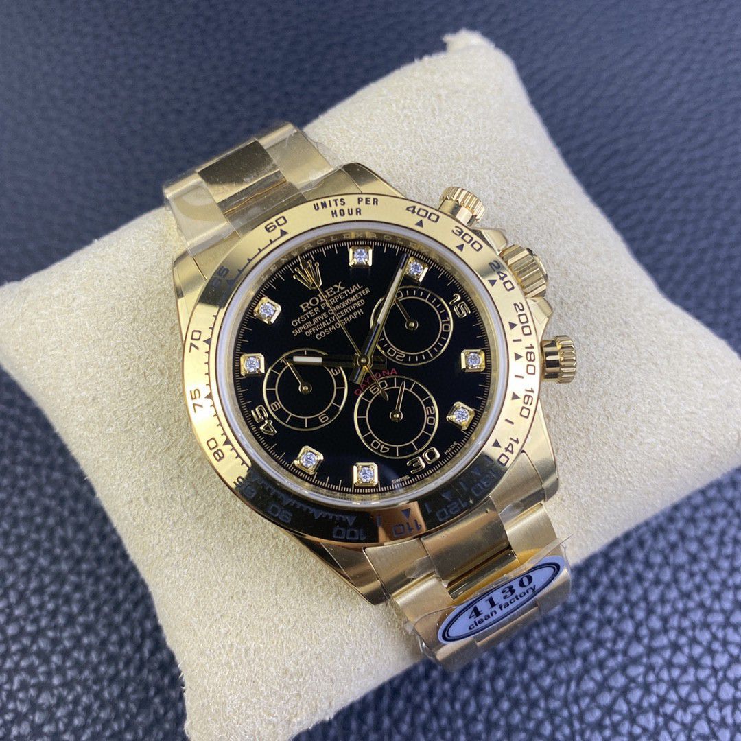  Video analysis clean Factory 4130 Movement  Rolex  Ditongna 熊猫迪m116500ln-0001等 top  Perfect  Replica Watches  / R763