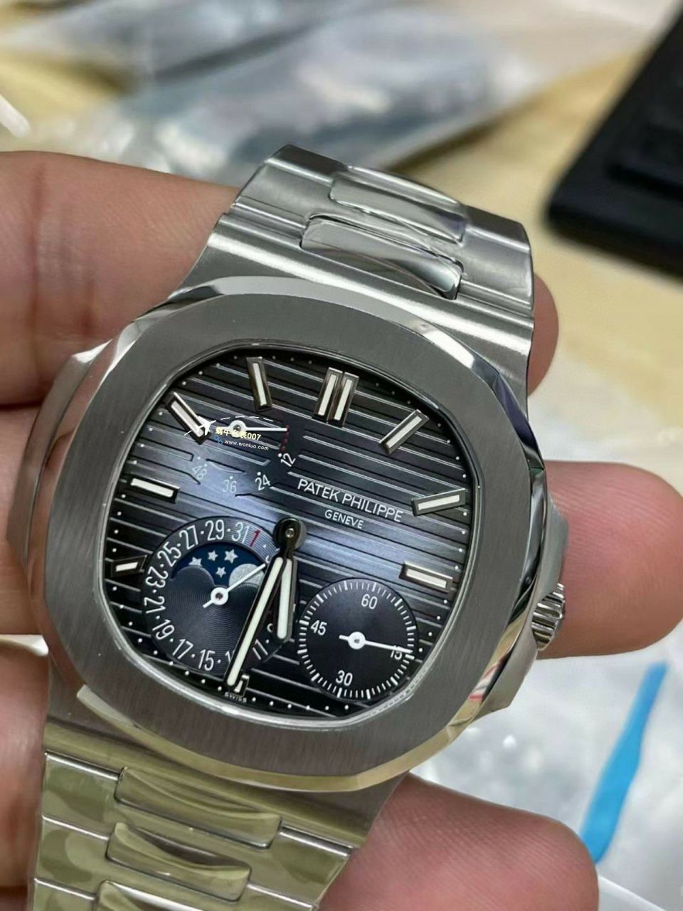 PPF Factory  PATEK PHILIPPE  Nautilus  Perfect  Replica Copy  Watches 5712/1A-001 wrist watches  / BD370