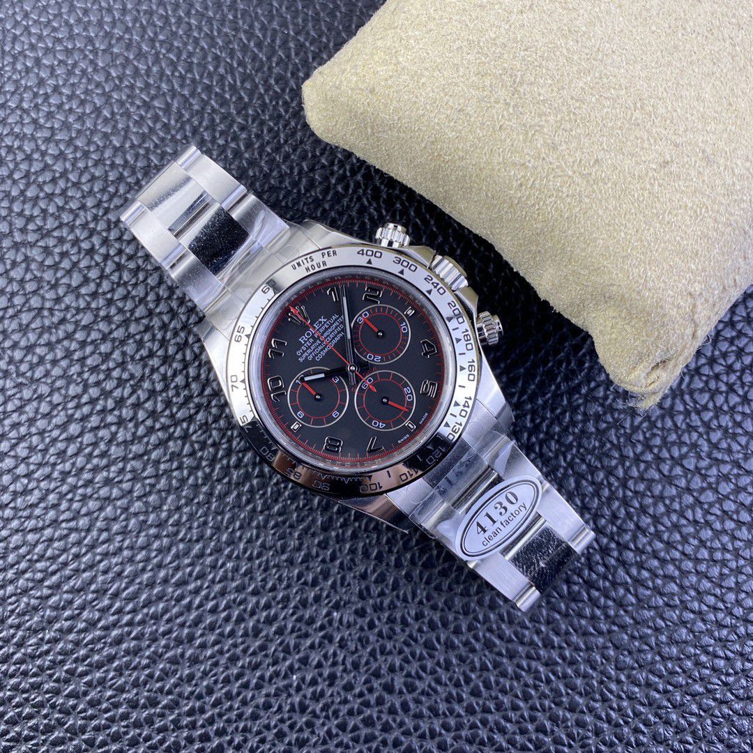  Video analysis clean Factory 4130 Movement  Rolex  Ditongna 熊猫迪m116500ln-0001等 top  Perfect  Replica Watches  / R763