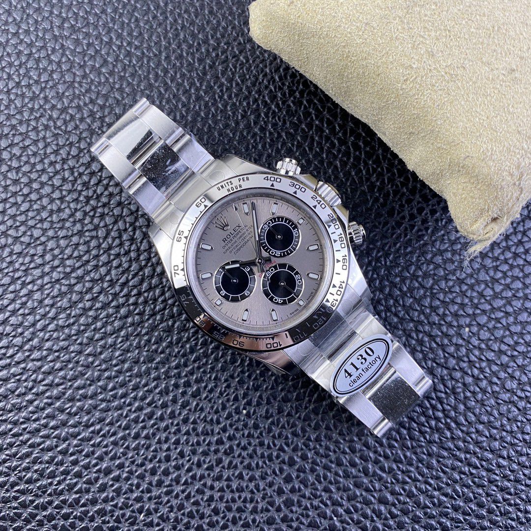  Video analysis clean Factory 4130 Movement  Rolex  Ditongna 熊猫迪m116500ln-0001等 top  Perfect  Replica Watches  / R763