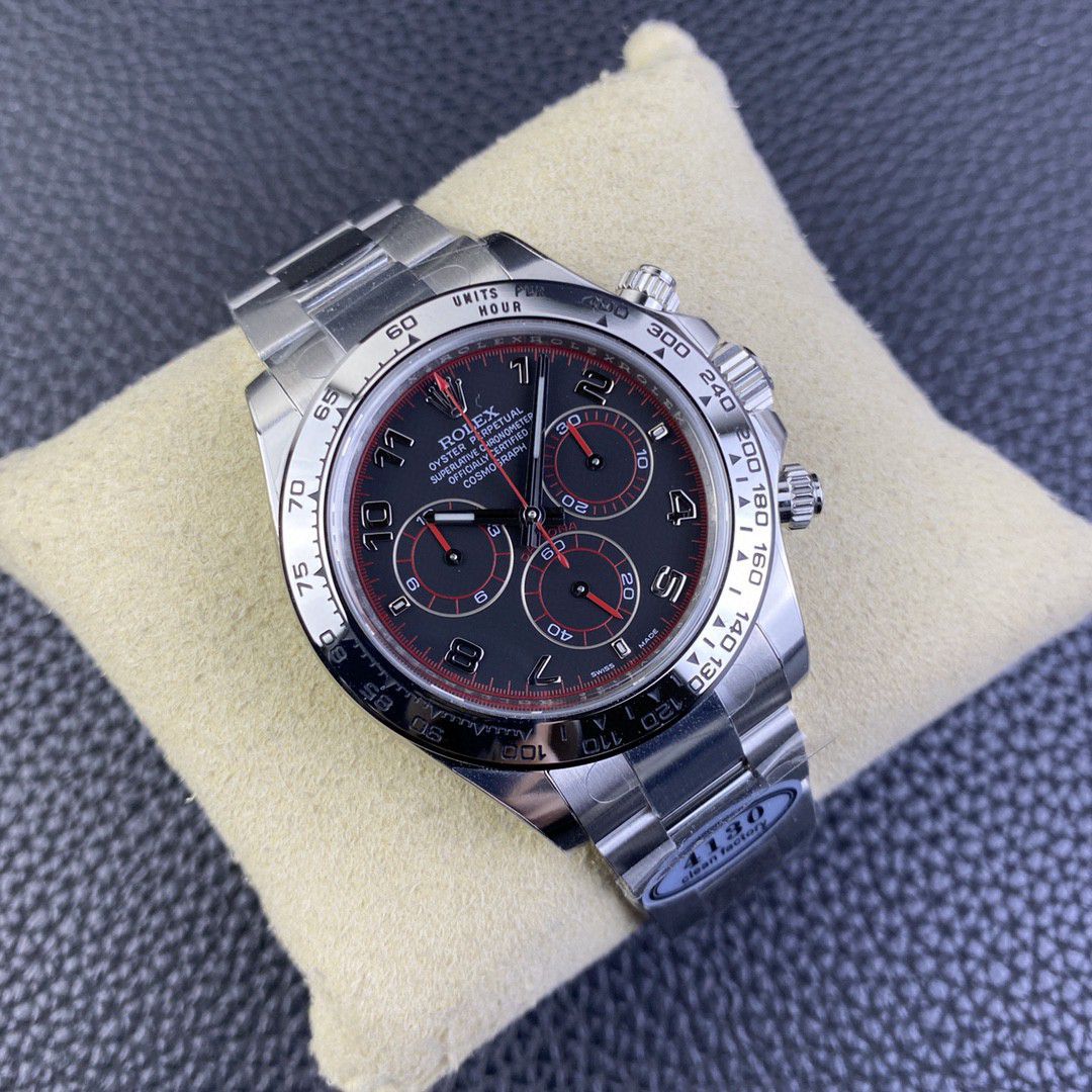  Video analysis clean Factory 4130 Movement  Rolex  Ditongna 熊猫迪m116500ln-0001等 top  Perfect  Replica Watches  / R763