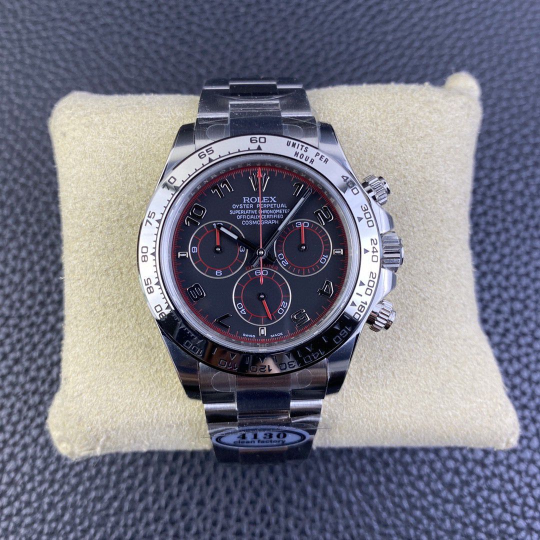  Video analysis clean Factory 4130 Movement  Rolex  Ditongna 熊猫迪m116500ln-0001等 top  Perfect  Replica Watches  / R763