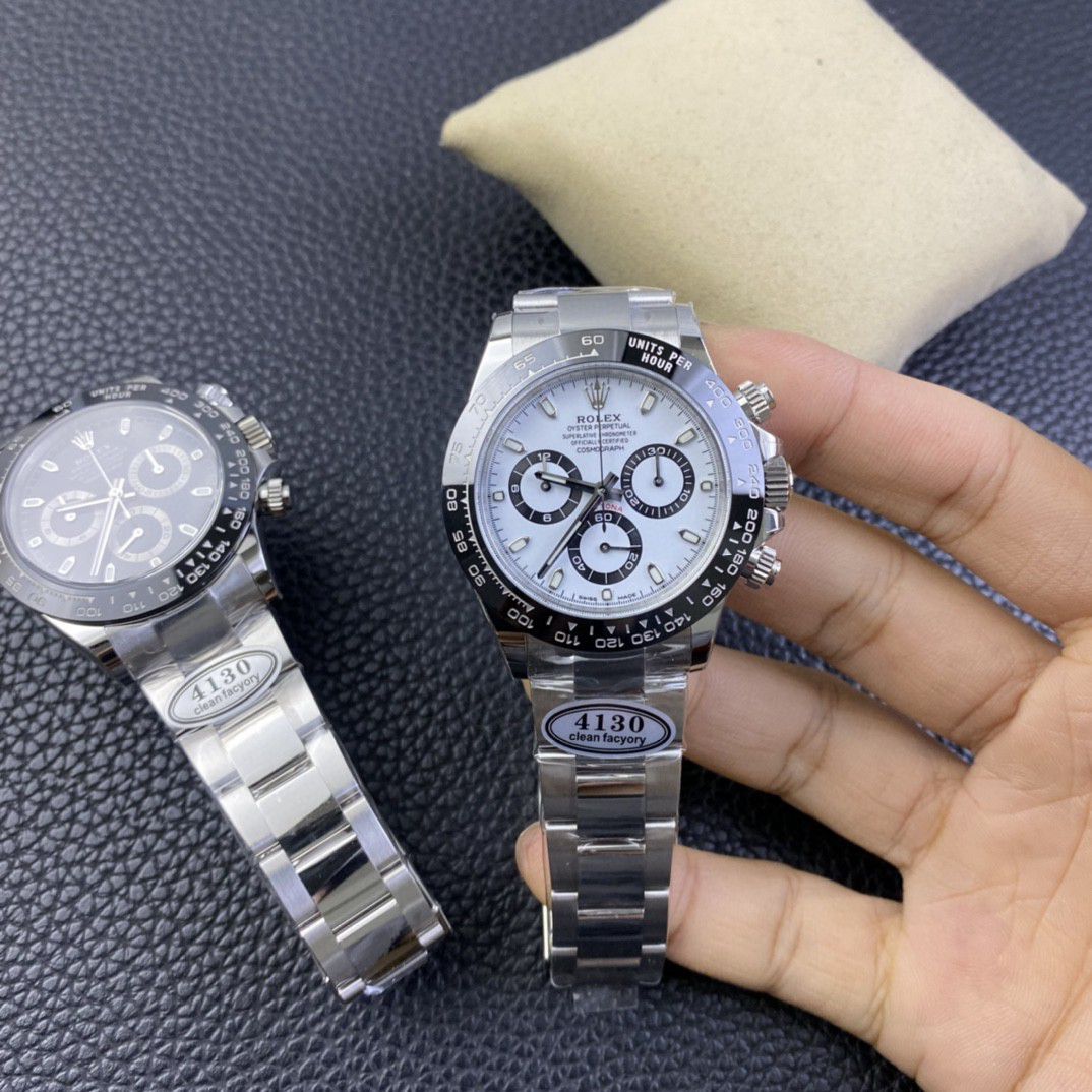  Video analysis clean Factory 4130 Movement  Rolex  Ditongna 熊猫迪m116500ln-0001等 top  Perfect  Replica Watches  / R763