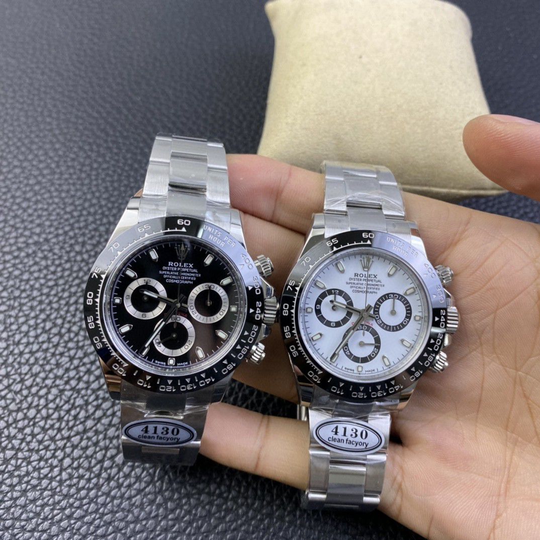  Video analysis clean Factory 4130 Movement  Rolex  Ditongna 熊猫迪m116500ln-0001等 top  Perfect  Replica Watches  / R763
