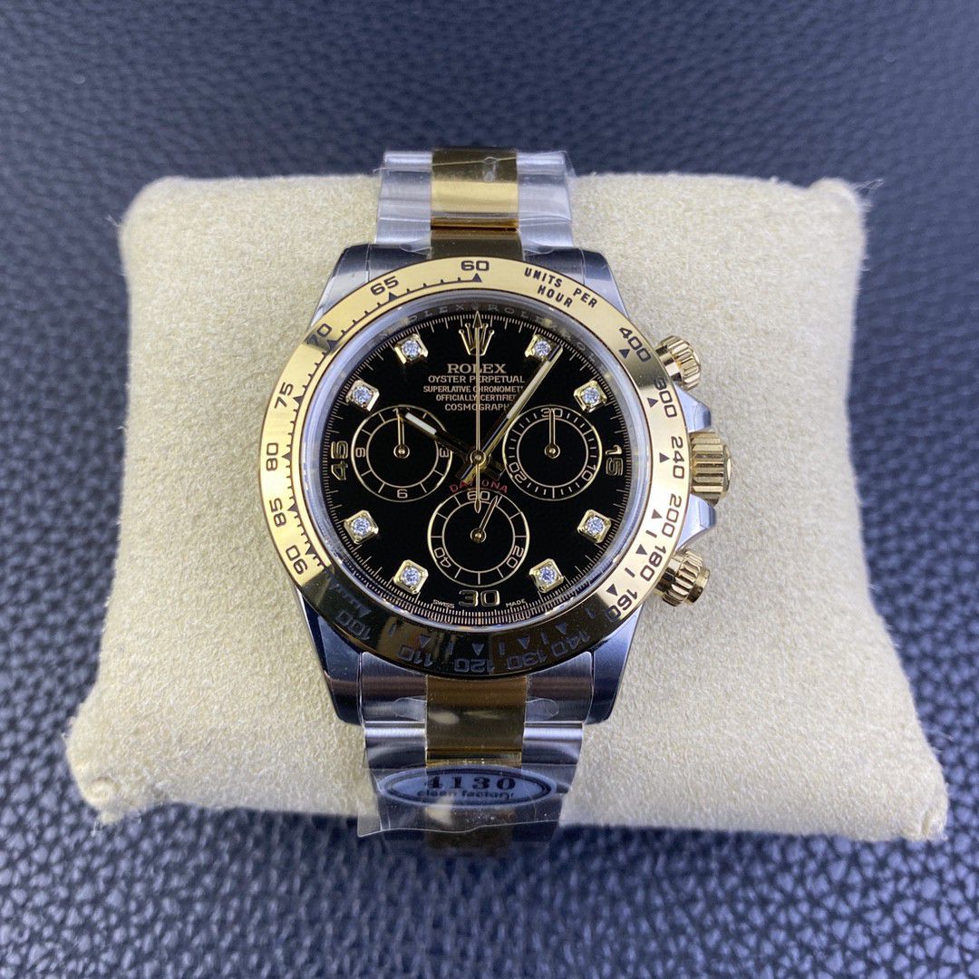  Video analysis clean Factory 4130 Movement  Rolex  Ditongna 熊猫迪m116500ln-0001等 top  Perfect  Replica Watches  / R763