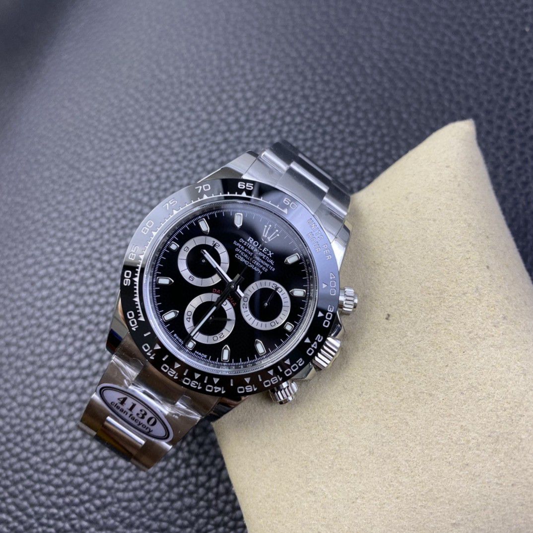  Video analysis clean Factory 4130 Movement  Rolex  Ditongna 熊猫迪m116500ln-0001等 top  Perfect  Replica Watches  / R763