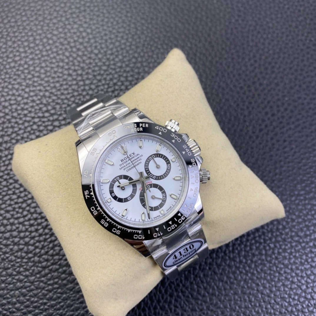  Video analysis clean Factory 4130 Movement  Rolex  Ditongna 熊猫迪m116500ln-0001等 top  Perfect  Replica Watches  / R763