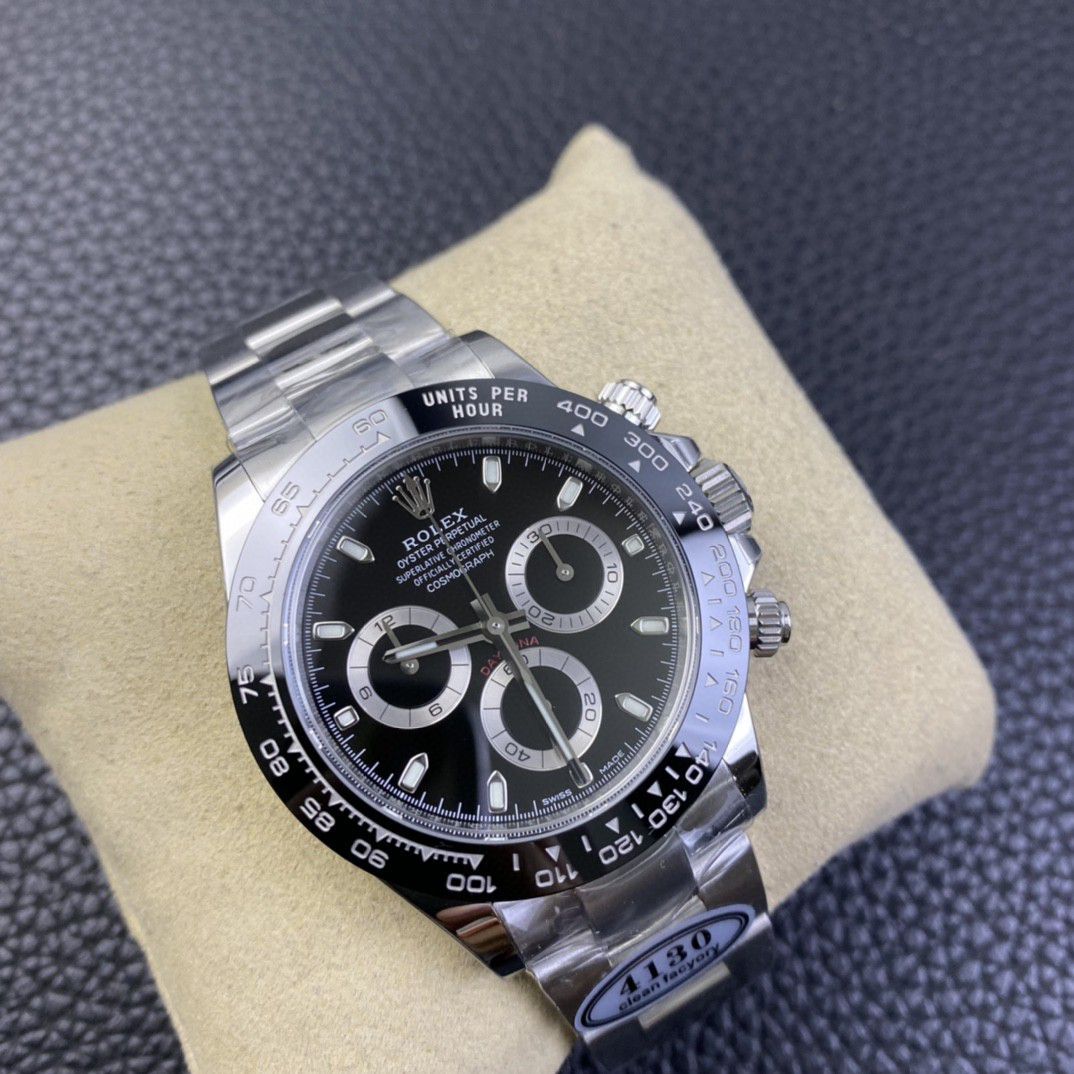  Video analysis clean Factory 4130 Movement  Rolex  Ditongna 熊猫迪m116500ln-0001等 top  Perfect  Replica Watches  / R763