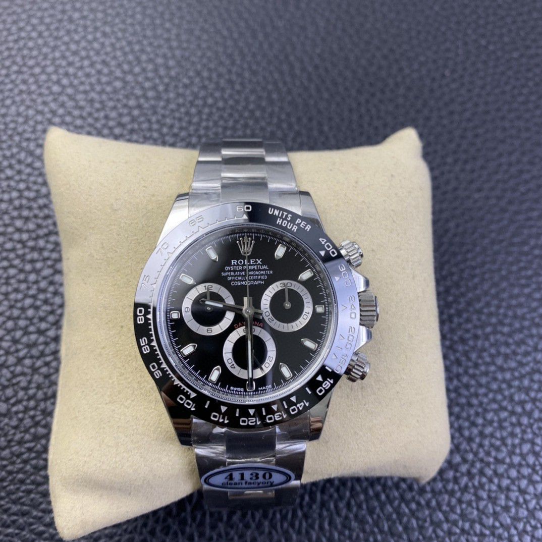  Video analysis clean Factory 4130 Movement  Rolex  Ditongna 熊猫迪m116500ln-0001等 top  Perfect  Replica Watches  / R763