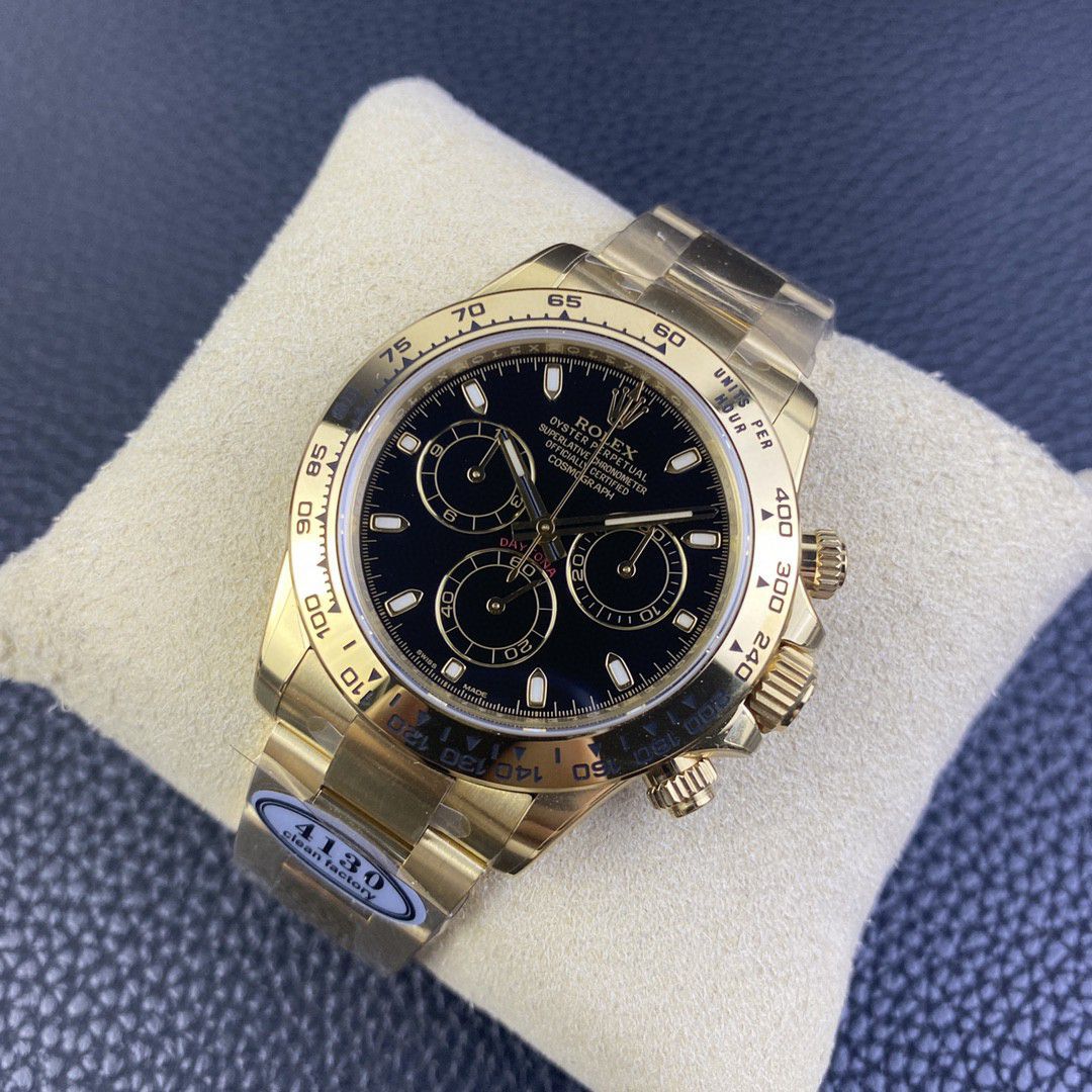 Video analysis clean Factory 4130 Movement  Rolex  Ditongna 熊猫迪m116500ln-0001等 top  Perfect  Replica Watches  / R763