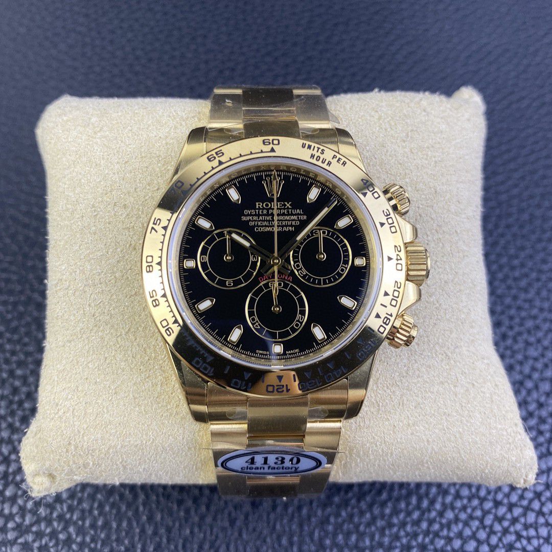  Video analysis clean Factory 4130 Movement  Rolex  Ditongna 熊猫迪m116500ln-0001等 top  Perfect  Replica Watches  / R763