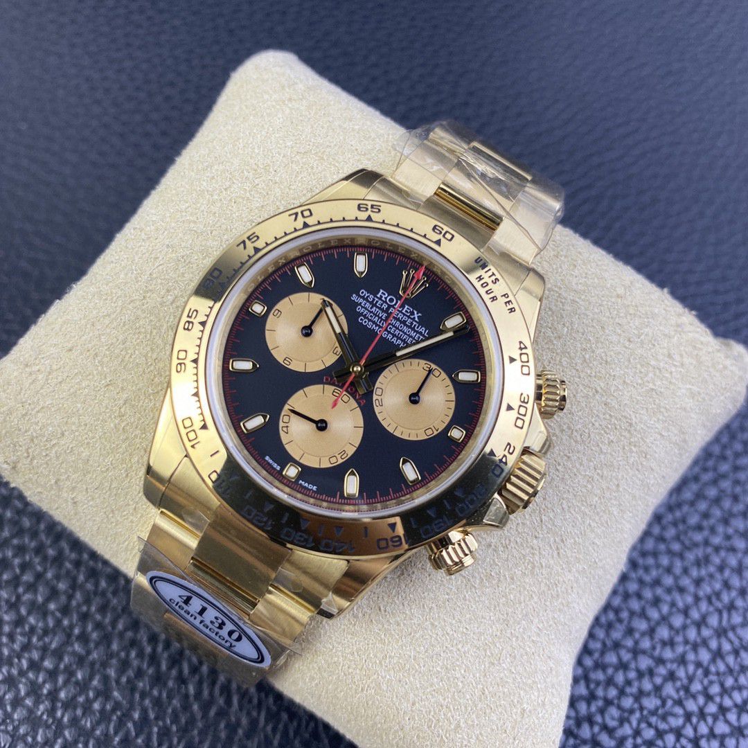  Video analysis clean Factory 4130 Movement  Rolex  Ditongna 熊猫迪m116500ln-0001等 top  Perfect  Replica Watches  / R763